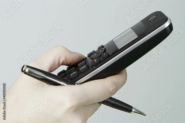 Fototapeta llamada telefónica