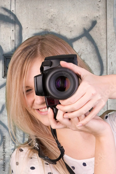 Fototapeta fotografiando