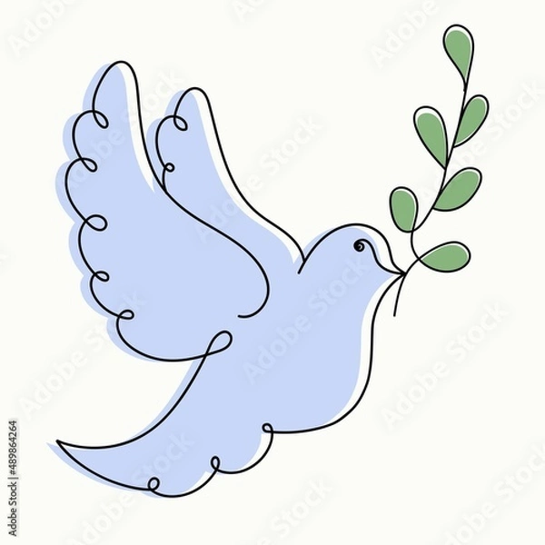 Obraz dove with peace