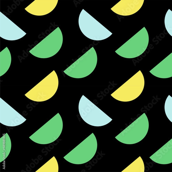 Fototapeta seamless pattern with leaves