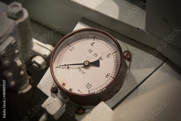 Obraz 古い圧力計