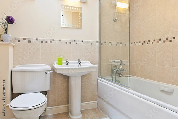 Fototapeta Modern Bathroom