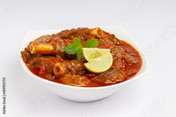 Obraz Mutton curry or Lamb curry