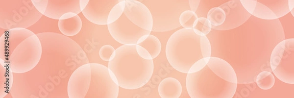 Fototapeta ふわふわシャボン玉　泡　輝く光のエフェクト　漫画の背景素材イラストＭ　カラースクリーントーン　ワイド