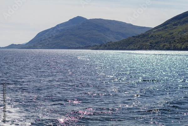 Obraz mountains on the shoreline