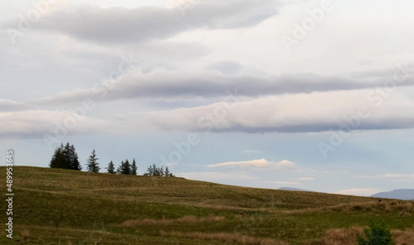 Obraz landscape with clouds