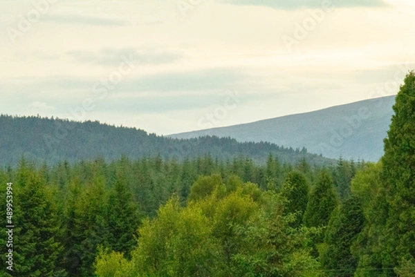 Obraz landscape with clouds