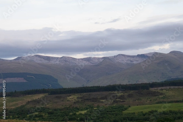 Obraz landscape with clouds