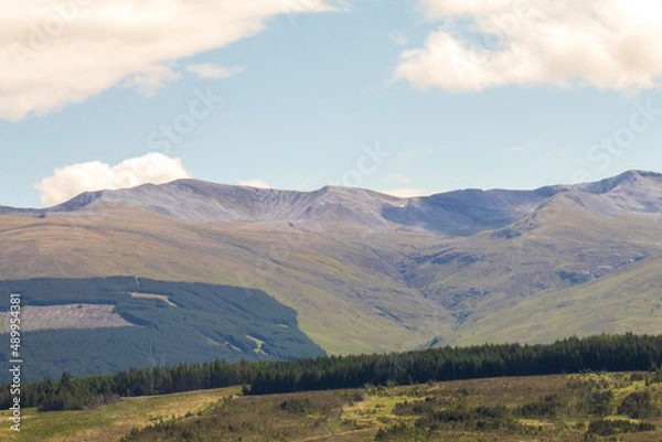 Obraz landscape with clouds