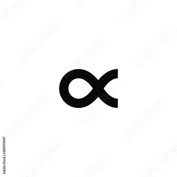 Obraz Proportionality sign vector. Inversely proportional symbol vector