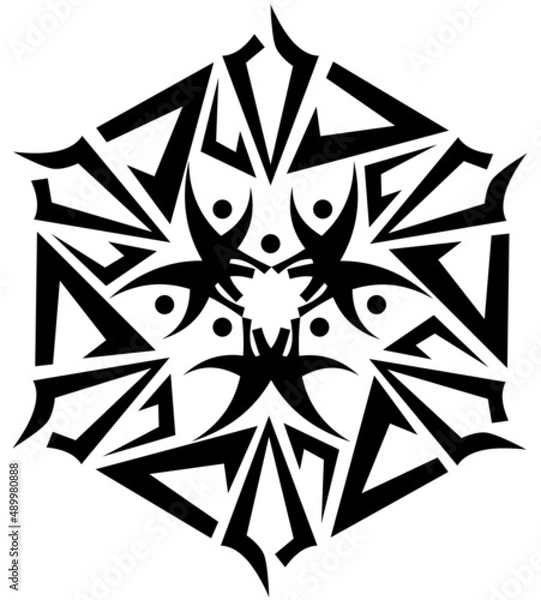 Obraz Abstract Floral Ornament