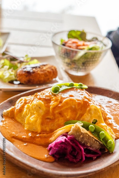 Obraz フランス料理のランチメニュー