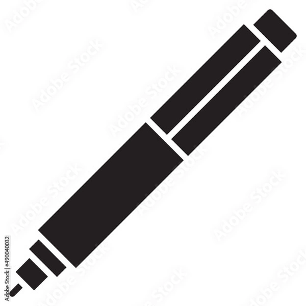 Fototapeta Illustration of Pen design icon