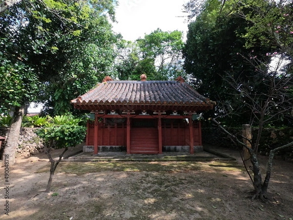 Fototapeta 桃林寺、石垣島、沖縄