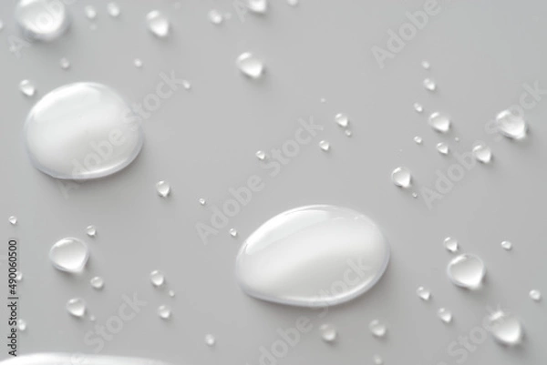 Obraz アクリル板の上に乗った水滴