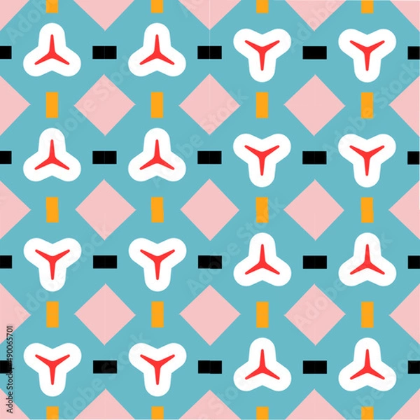 Obraz Graphic pattern design vector type for all purpose usage.