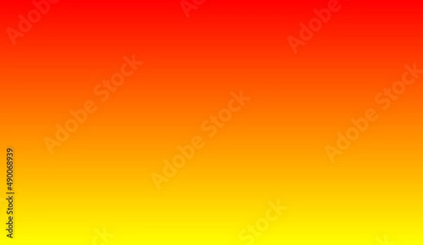 Obraz Red and yellow gradient background