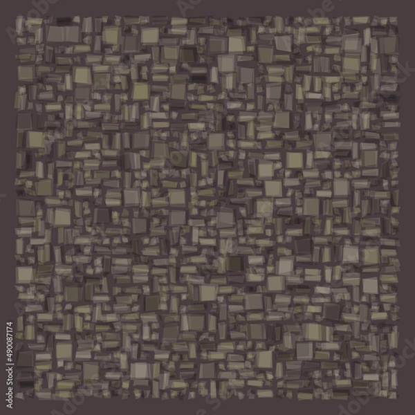 Fototapeta Offset Quads generative art background art illustration