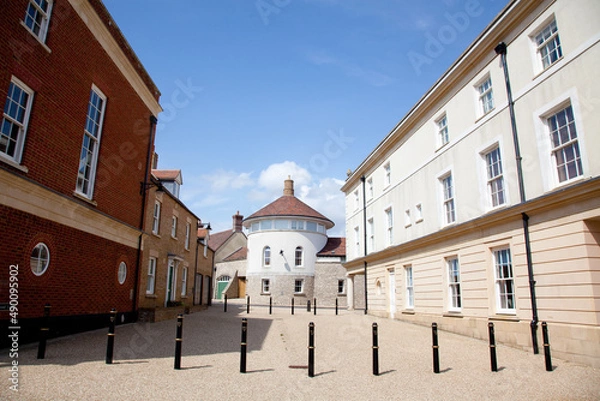 Obraz Prince Charles's Poundbury development on the edge of Dorchester in Dorset