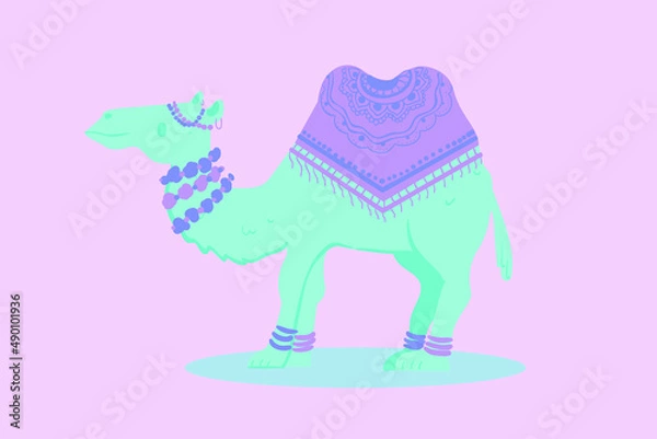 Fototapeta design illustration camel