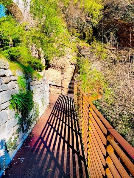 Fototapeta cascate dell'Orrido