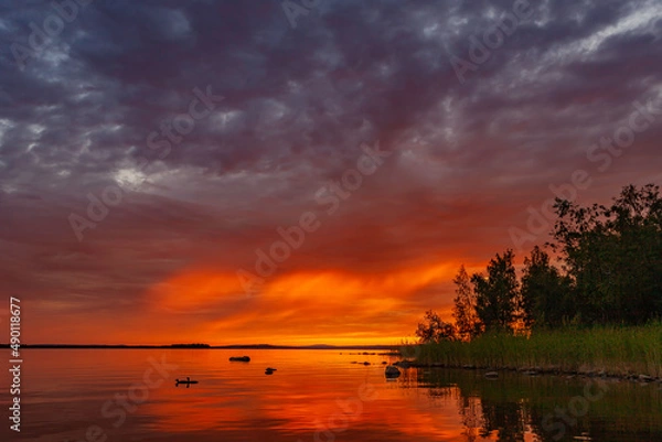 Obraz Summer Night in the North