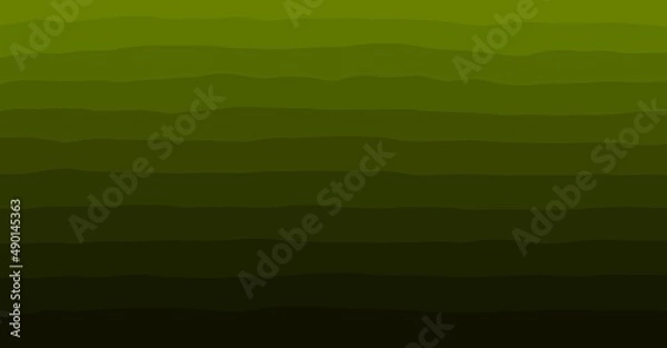 Obraz Olive green striped background with blur, gradient and grunge texture. Striped texture. Space for creative ideas and graphic design. Vintage background from colored lines. Watercolor texture.