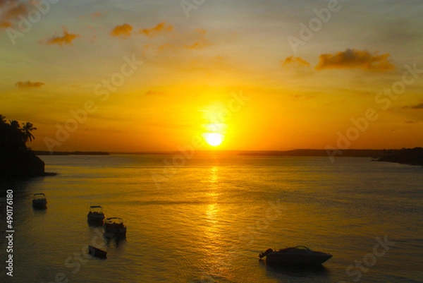 Obraz sunset on the beach