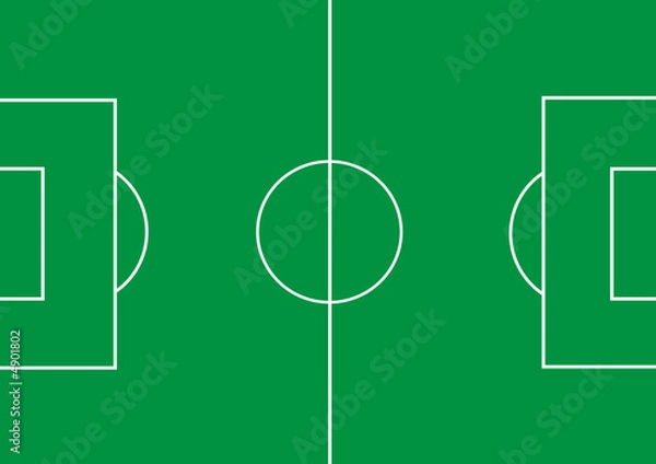 Obraz Fußballfeld
