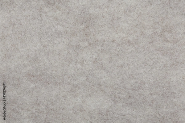 Obraz Horizontal beige felt material texture background. Close up.