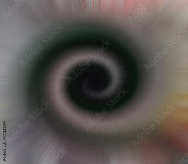 Fototapeta Abstract glitch art swirl background image.