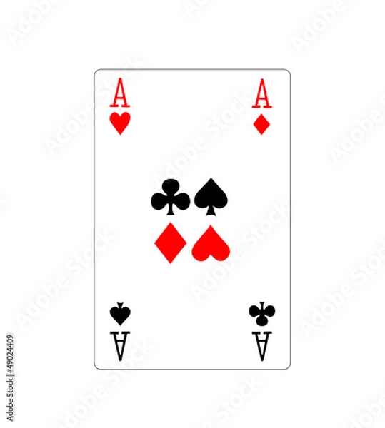 Obraz Sztuczki karciane