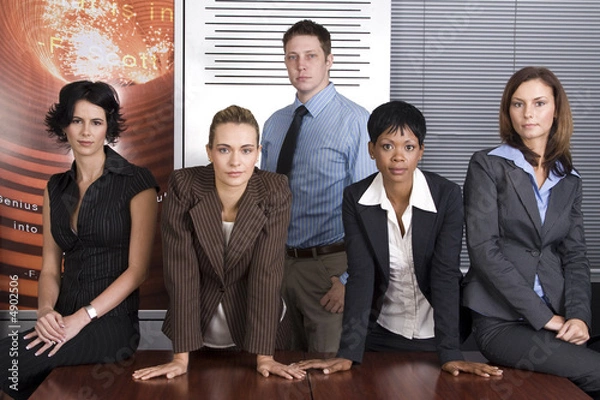 Obraz White collar environment