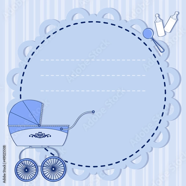 Fototapeta frame with sidecar