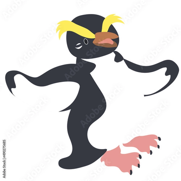 Obraz フィヨルドランドペンギン喜ぶ