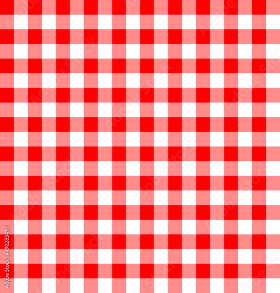 Fototapeta Colorful Checkered Flannel patterns of square for background.