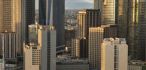 Obraz Manila Philippines CDB early morning