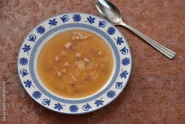 Obraz пасхальная весенняя композиция из солнышка и яйцо и вербы