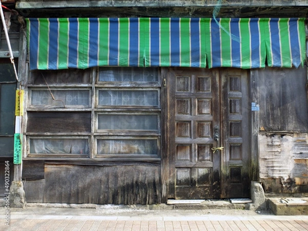 Obraz 木造の古い建物