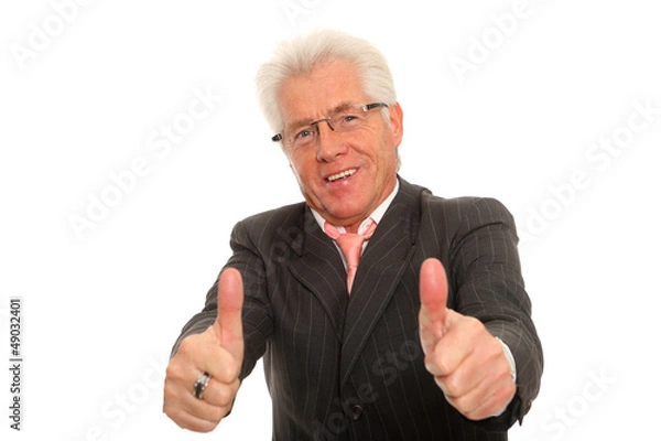 Obraz erfolgreicher Renter