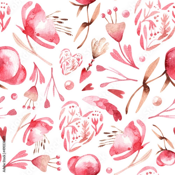 Obraz seamless pattern with flowers