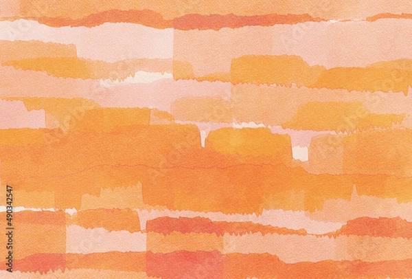 Fototapeta 背景素材_パステル_オレンジ