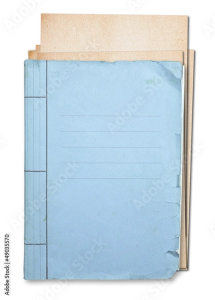 Obraz Folder isolated..