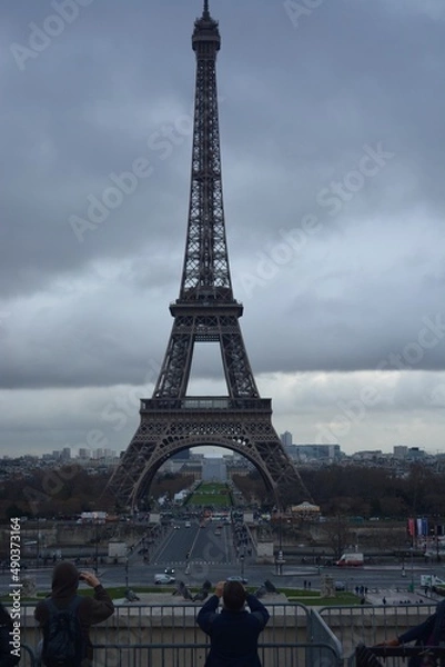 Fototapeta eiffel tower city