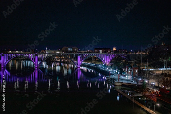 Obraz Knoxville at Night