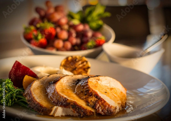 Fototapeta Turkey dinner