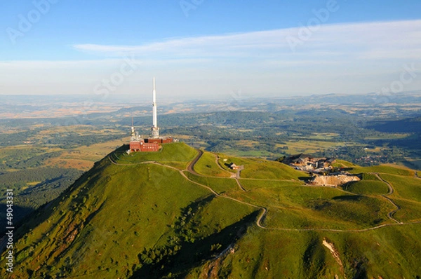 Obraz vue aérienne antenne Puy de dome