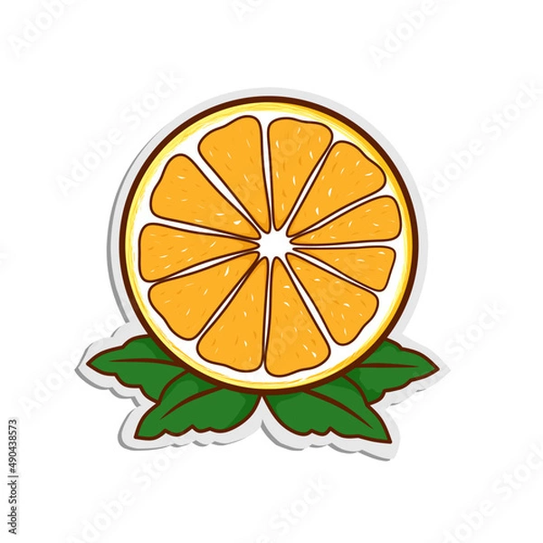 Fototapeta lemon slice