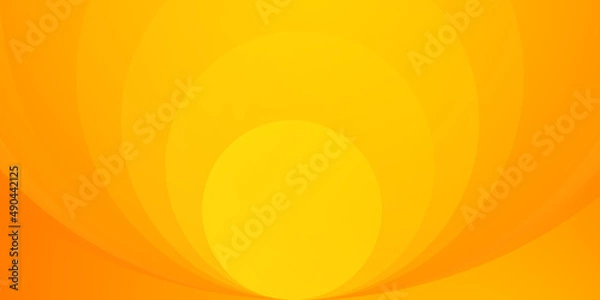 Obraz Orange Geometric Circle Background