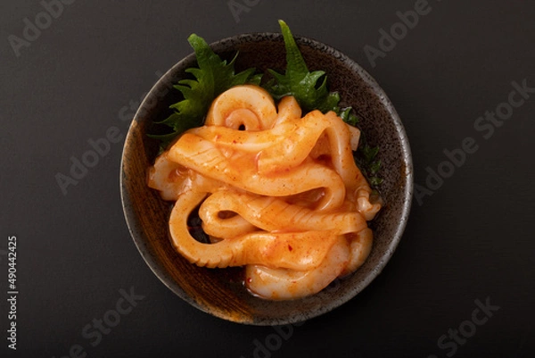 Obraz イカのキムチ和え